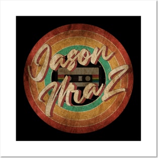 Jason Mraz Vintage Circle Art Posters and Art